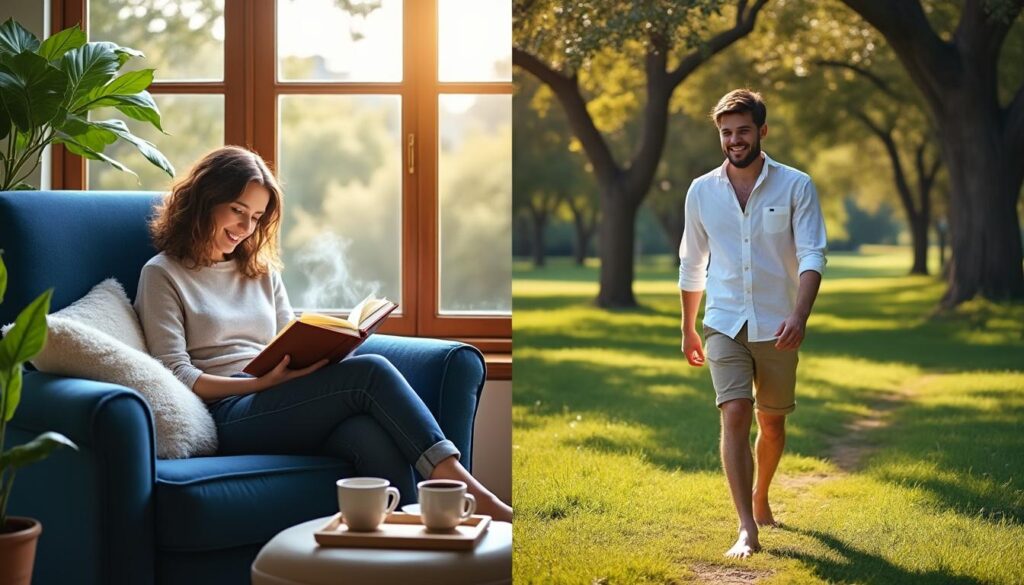 découvrez comment trouver un équilibre harmonieux entre repos et activité sans ressentir de frustration, pour un bien-être optimal au quotidien.