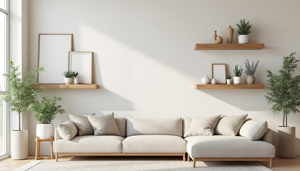 découvrez des astuces créatives pour décorer un mur vide sans percer, et apportez du style à votre intérieur facilement et sans dégâts.